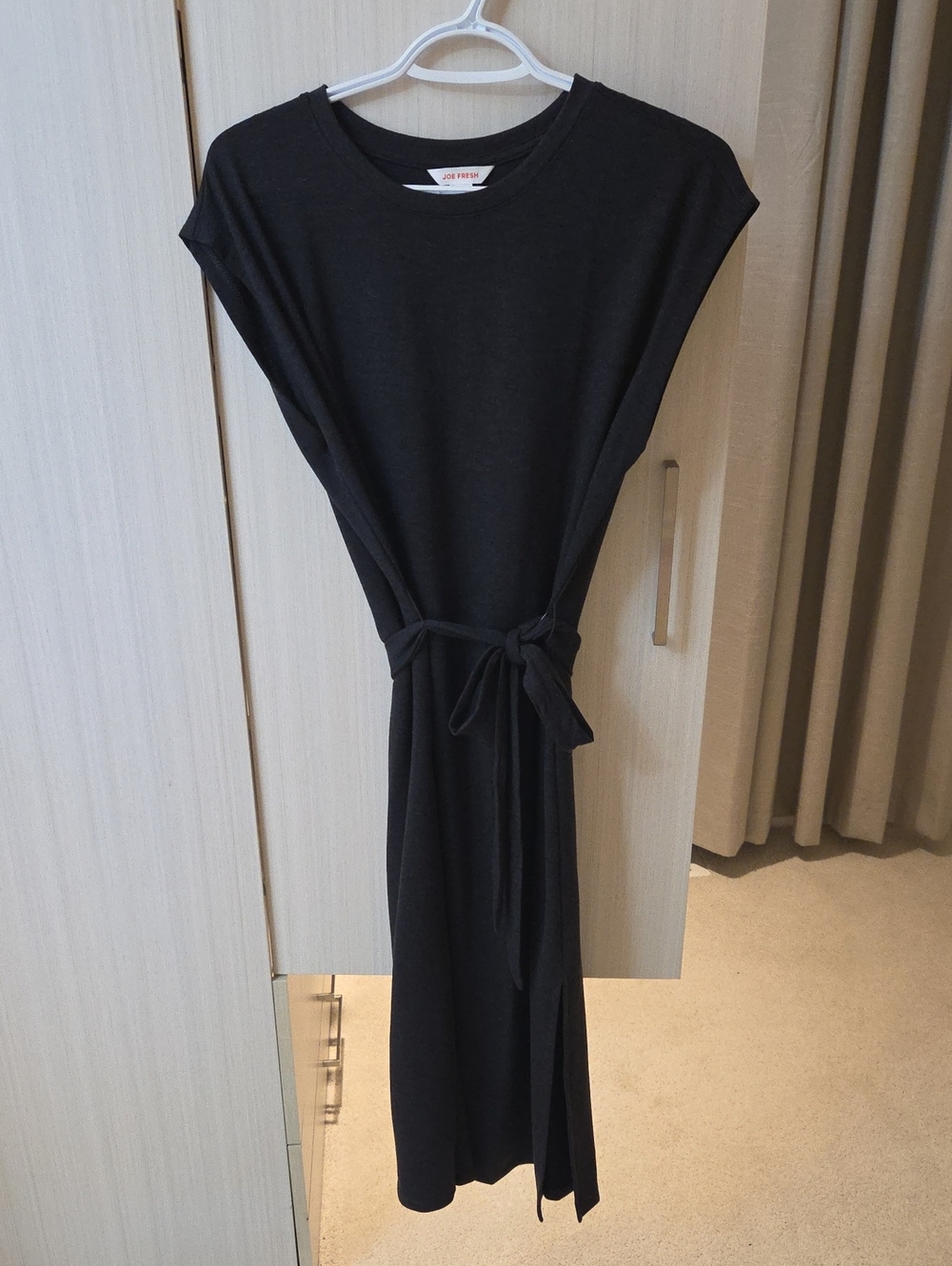 Joe Fresh Heather Black Belted Dress